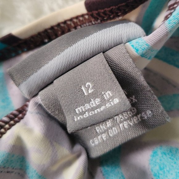 Apt. 9 Ladies Swimwear Padded Halter/Tankini Size 12 - Picture 5 of 8